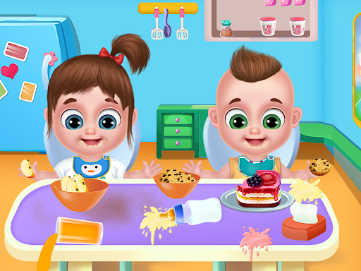 Twins babysitter daycare games  screenshots 1