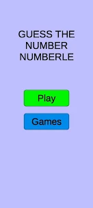 Guess The Number - Numberle