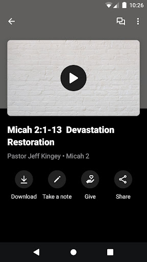 Calvary Chapel Joplin Screen 3