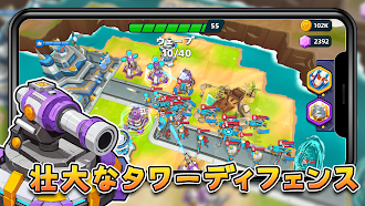 Game screenshot レイドラッシュ：タワーディフェンス mod apk