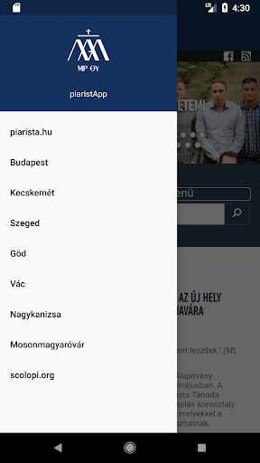 piaristAPP Screen 3