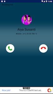 Aiya Susanti Video Call Prank