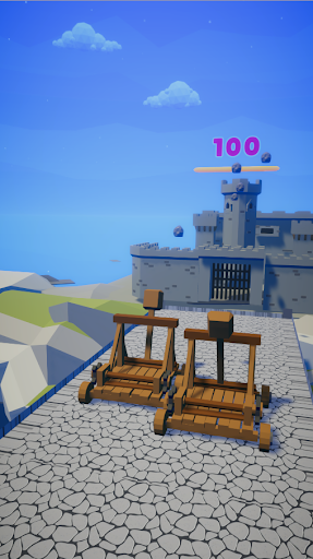 Catapult Castle Destroy