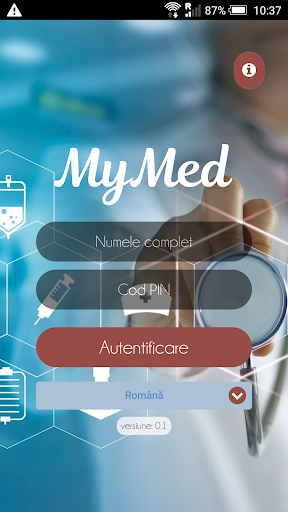 Android application MyMed medical screenshort