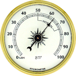 Ikoonprent Hygrometer - Relative Humidity