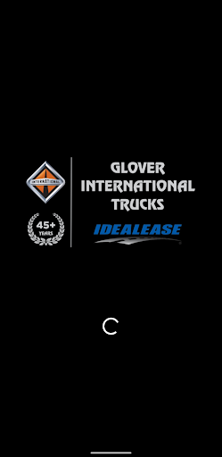 Android application Glover International Trucks screenshort