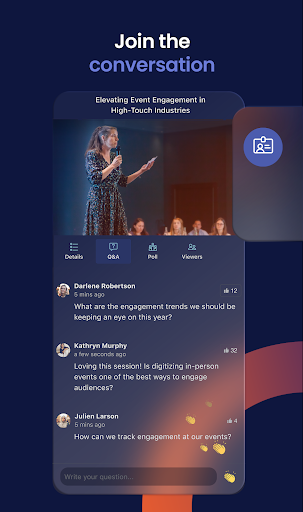 Screenshot of Eventspace by SpotMe