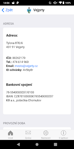 Město Vejprty Screen 2