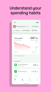 Monzo Bank - Mobile Banking Screenshot