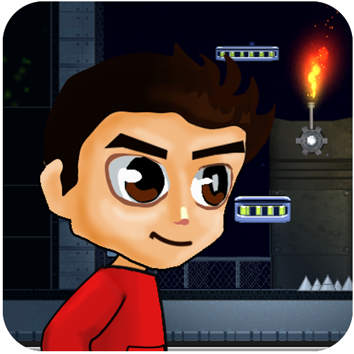 Escape the factory -platformer logo