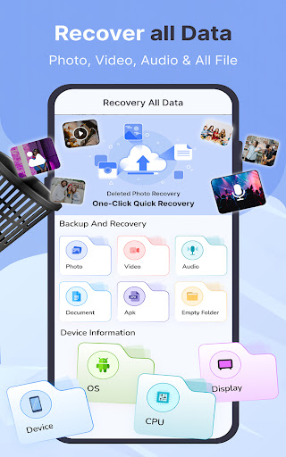Recover deleted photos and Video