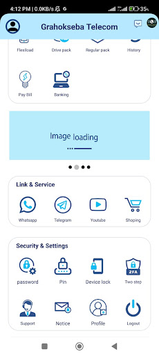 Grahokseba Telecom Screen 3