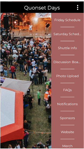 Android application Quonset Days screenshort