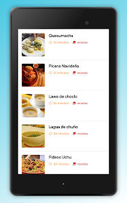 Screenshot 23 Recetas de Cocina Boliviana android
