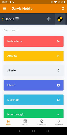 Jarvis Mobile Screen 3