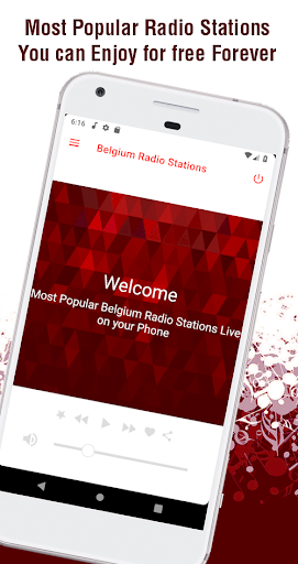 Android application Belgium Radio Stations screenshort