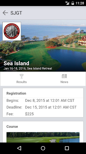 Southeastern Junior Golf Tour Screen 2