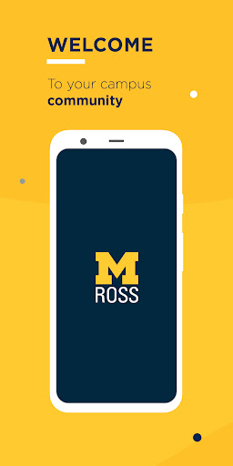 Android application Michigan Ross CampusGroups screenshort