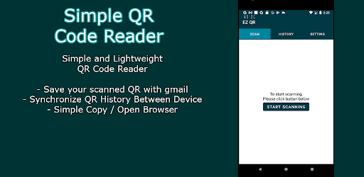 Android application SyncQR - Sync QR scanner screenshort