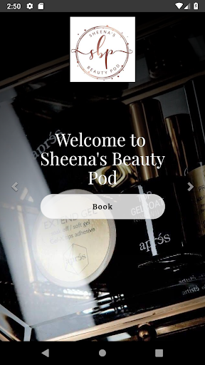 Android application Sheena's Beauty Pod screenshort