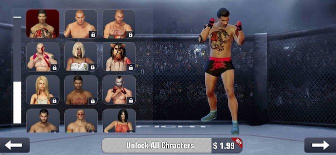 Martial Arts Kick Boxing Game Screenshot