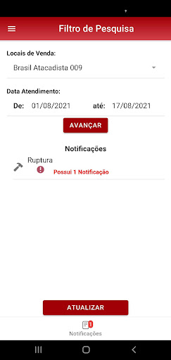 KoletorDados Cliente Screen 3