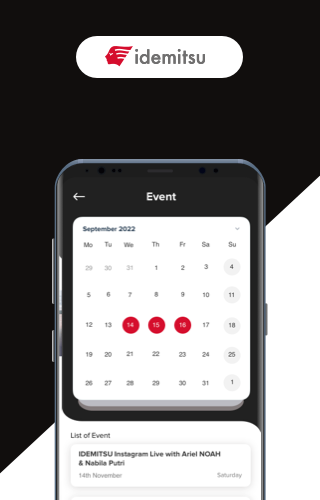 Idemitsu Loyalty Apps Screen 2