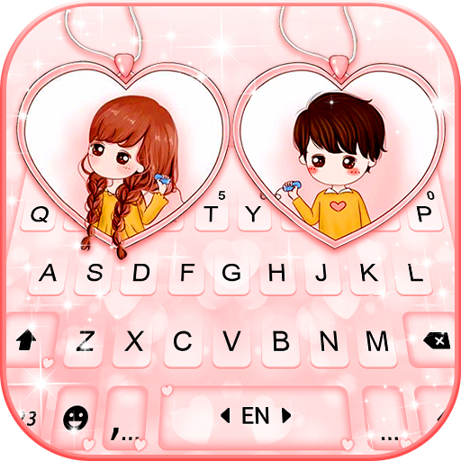 Lover Heart Keyboard Backgroun logo