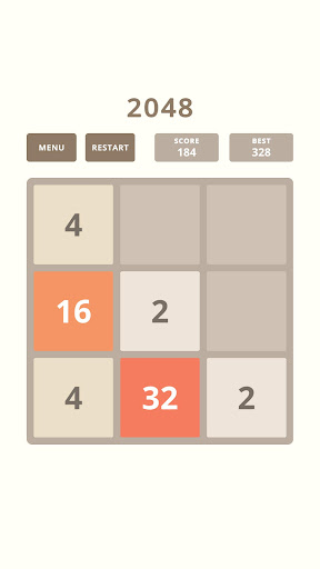2048 - Merge & Slide! Screen 3