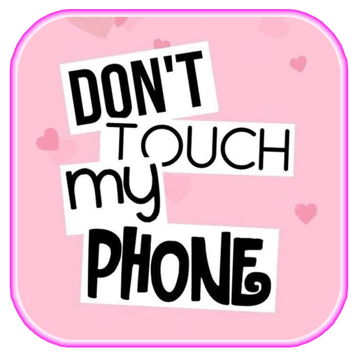 Dont Touch My Phone Wallpaper logo