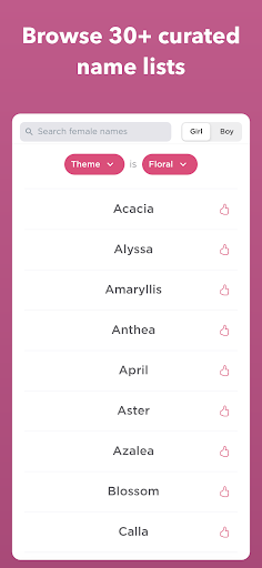 Baby Name Genius: Swipe Names screenshot 5