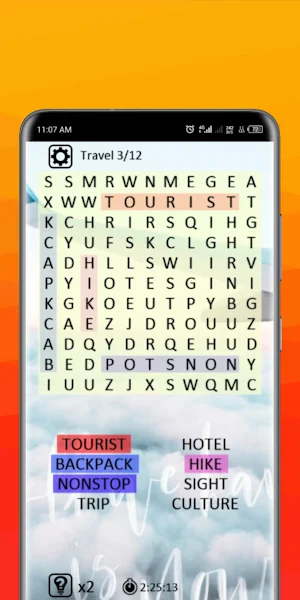 Word Search - word puzzle game screenshot 2