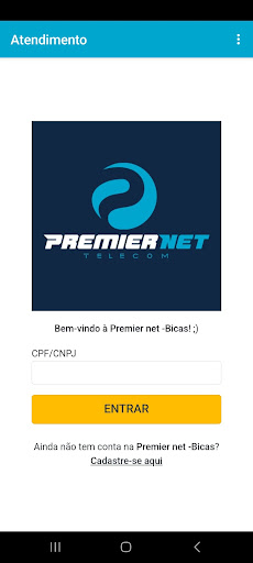 PREMIER NET Screen 3