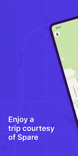 Android application Spare Rides screenshort