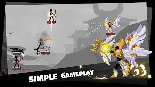 Stickfight Archer 1.62 APK + Мод (Unlimited money) за Android
