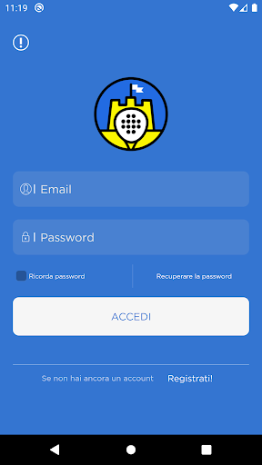 Android application Newcastle Padel Club screenshort