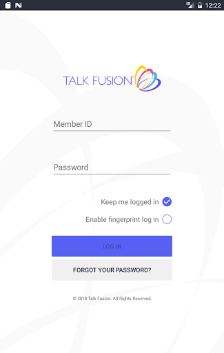 Android application Talk Fusion Suite screenshort