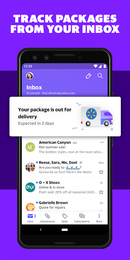 Yahoo Mail u2013 Organized Email apktram screenshots 3
