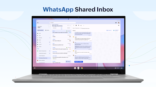 Screenshot of Zoho TeamInbox