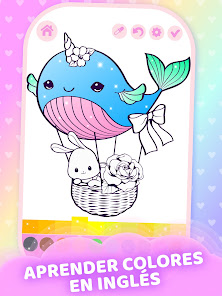 Captura 3 Sparkling Rainbow Unicorns Col android