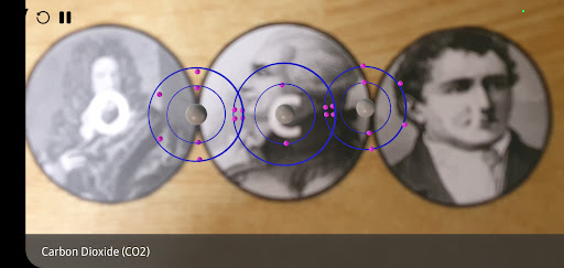 Android application BondBuilder: AR Chemical Bond screenshort