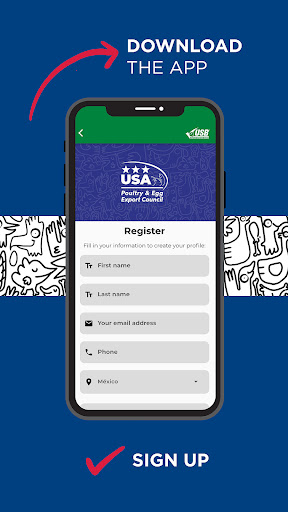 Android application USAPEEC Mexico screenshort