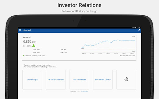 Omantel Investor Relations