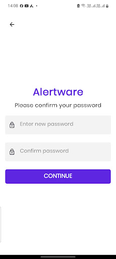 Alertware Screen 2