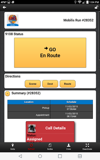 StreetEagle CrewConnect Screen 2
