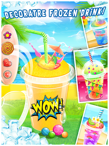 Ice Slush Cold Drink Maker - Kids Cooking Game 1.1.1 screenshots 3