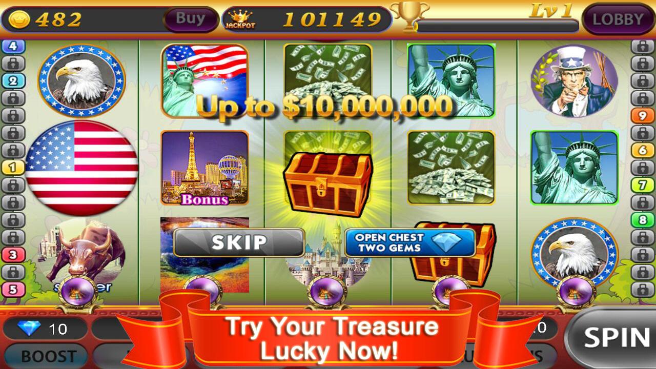 Android application Slots 777:Casino Slot Machines screenshort