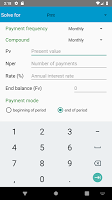 screenshot of TVM Financial Calculator