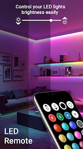 Luminea Home Control LED Stripe: Smarter USB-RGB-IC-LED-Streifen, Bluetooth,  App, Fernbedienung, 2 m (RGB-LED-Stripes USB)