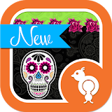 Skulls n Roses GO SMS Theme icon